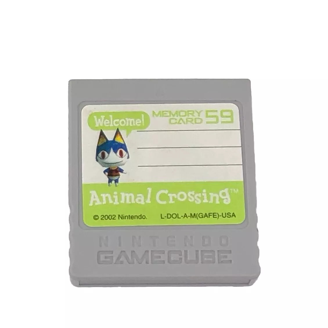 Animal Crossing for Nintendo GameCube shops with Memory Card