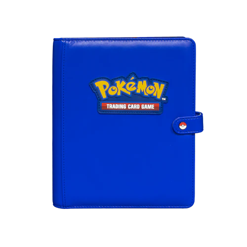 Ultra Pro Pokemon Nostalgic Blue Premium Snap Binder