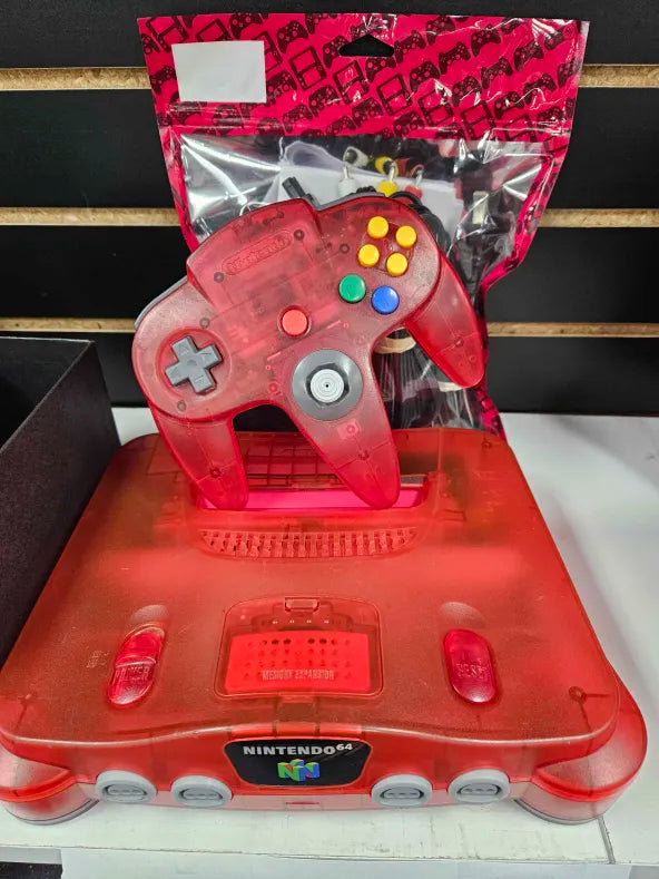 Custom Ultra HDMI Funtastic Watermelon Red Nintendo 64 Console - Nintendo 64