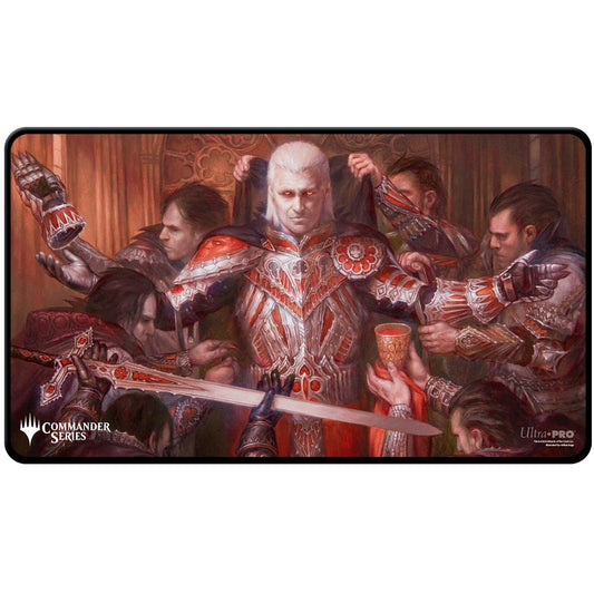 MTG Commander Series Edgar Black Stitched Playmat