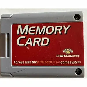 Memory Card- Nintendo 64