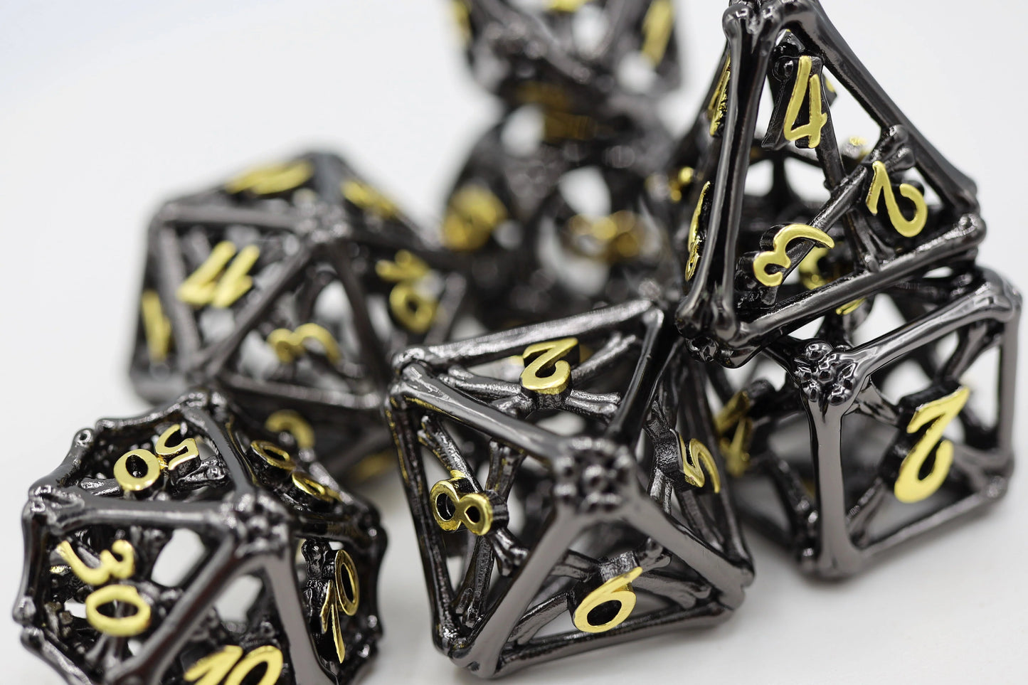 Foam Brain Games Metal Dice Set