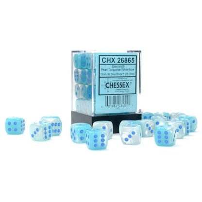 Chessex Gemini 12mm D6 36ct Dice Set