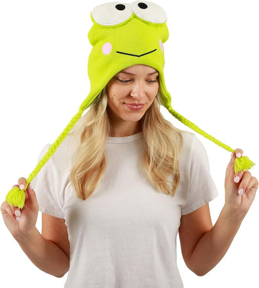 Keroppi Laplander Fleece Cosplay Beanie