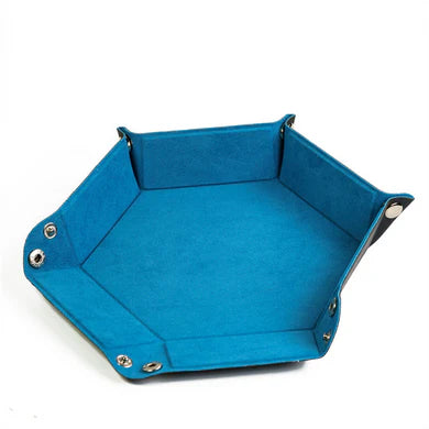 Foam Brain Leatherette & Velvet Dice Tray