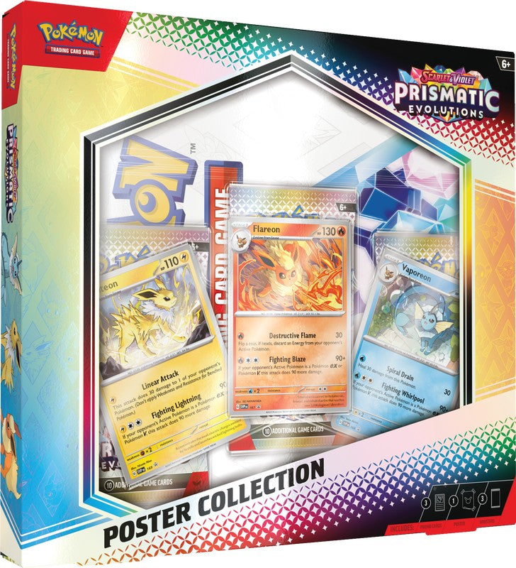 Pokemon Prismatic Evolutions Poster Collection [PREORDER]