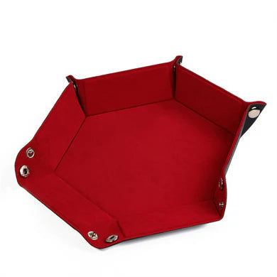 Foam Brain Leatherette & Velvet Dice Tray