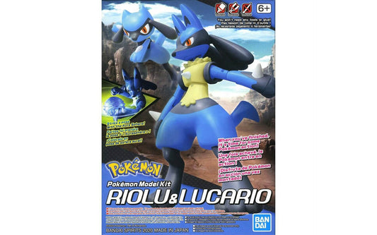 Riolu & Lucario Pokemon Model Kit