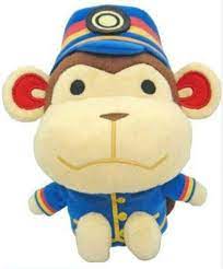 Little Buddy Animal Crossing Porter Plush, 7.5"