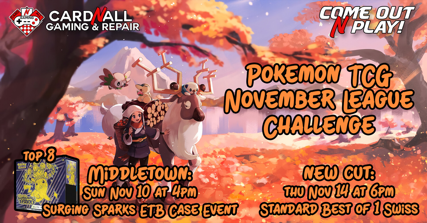 Pokemon TCG November 14 2024 League Challenge