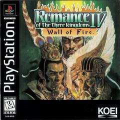 Romance of the Three Kingdoms IV Wall of Fire - Playstation